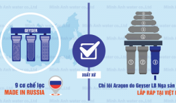 Cách nhận biết máy lọc nước nano Geyser chính hãng